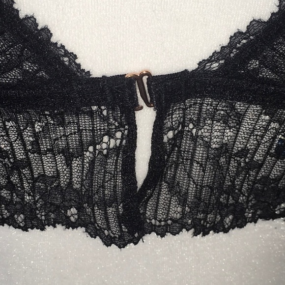 Free People Black Lace Alyssa Underwire Bra - Picture 7 of 8